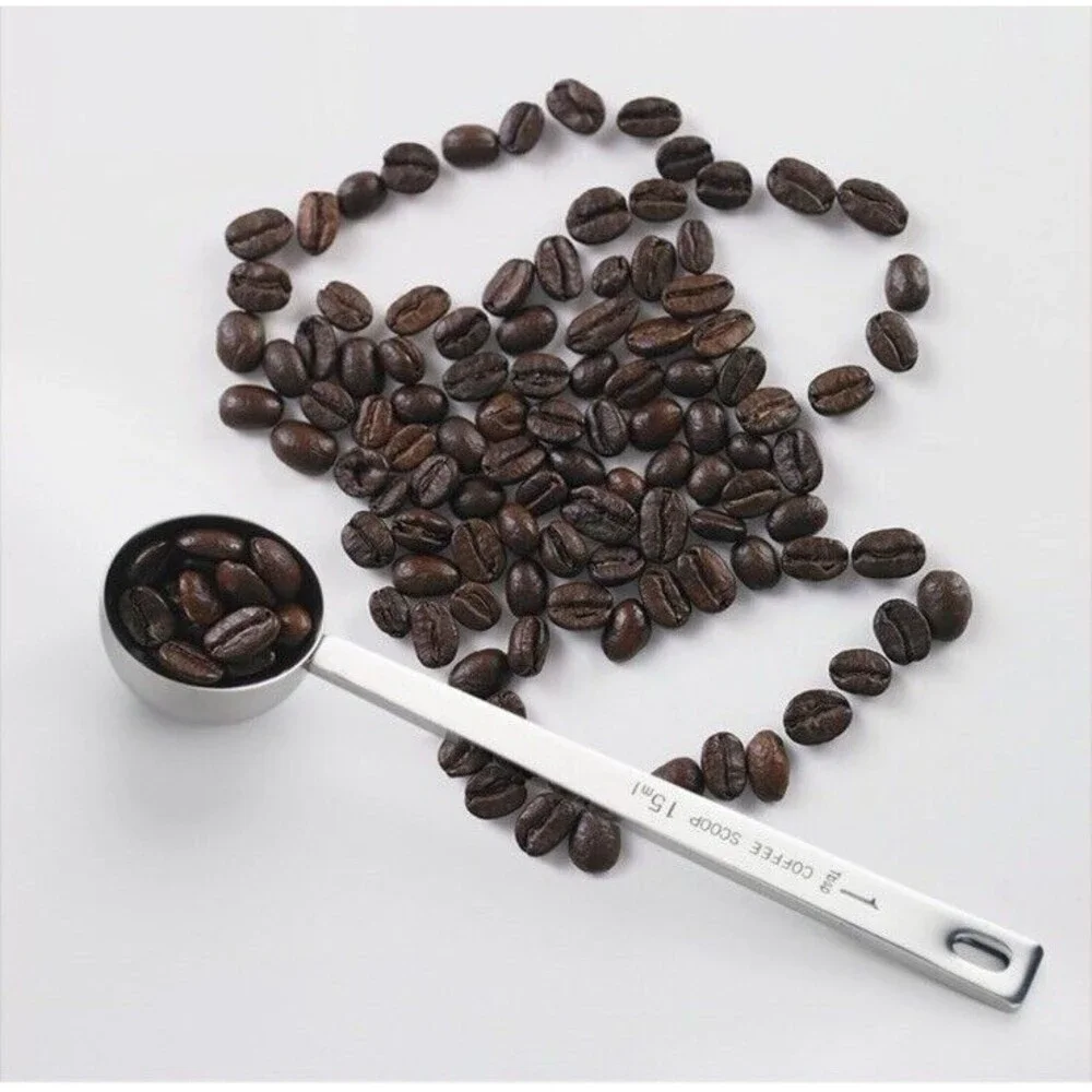 Stainless Steel Measuring Spoon 1 Tablespoon Coffee Scoop 1 Tbsp 15ml Silver